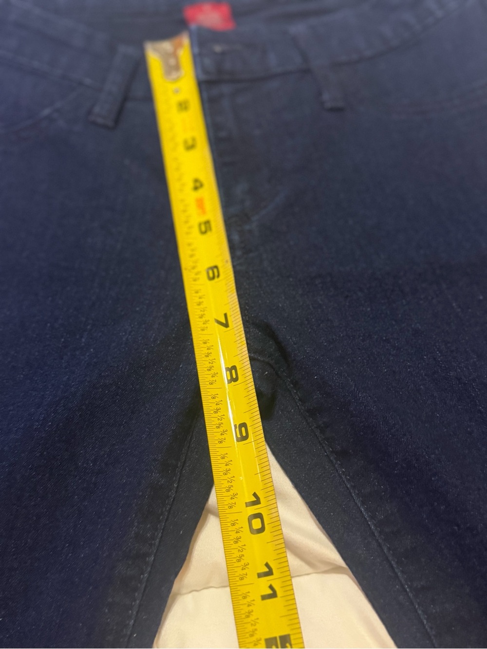 Arizona Jean Company Women's Skinny Jeans in Navy Blue - Picture 3 of 7